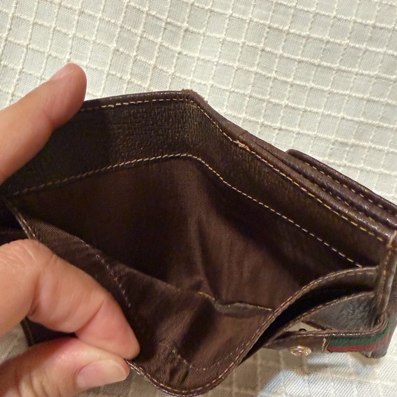 Gucci GG Monogram Canvas Leather Wallet - Picture 7 of 16